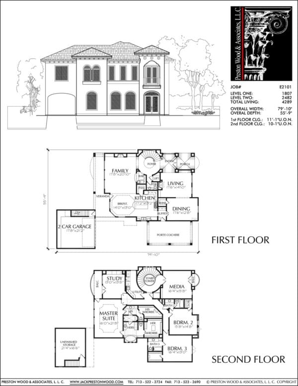 Urban House Plan E2101