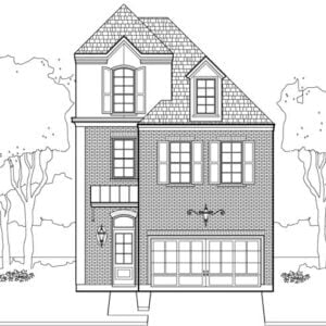 Townhouse Plan E1036 A2.3