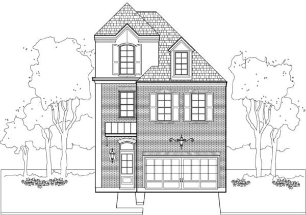 Townhouse Plan E1036 A2.3