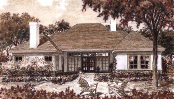 One Story Home Plan C9240