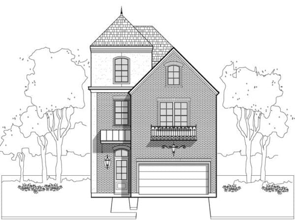 Townhouse Plan E1036 A1.2