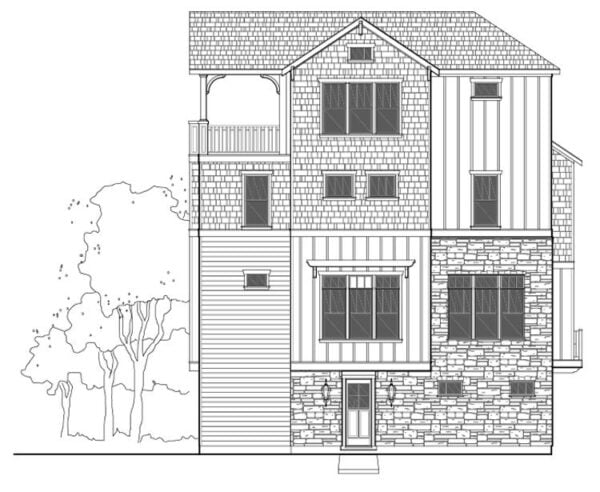 Townhouse Plan E2135 A1.1