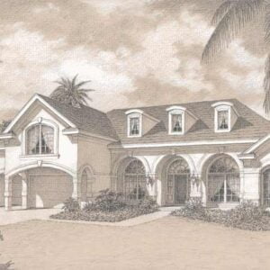 Two Story Home Plan D1293