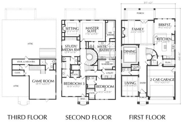 Urban House Plan E0214