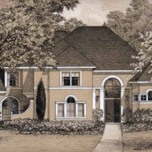 Two Story House Plan D0148
