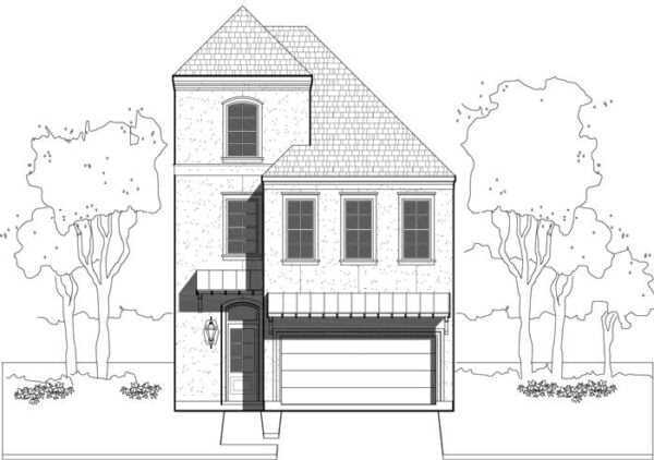 Townhouse Plan E0108 A2.1