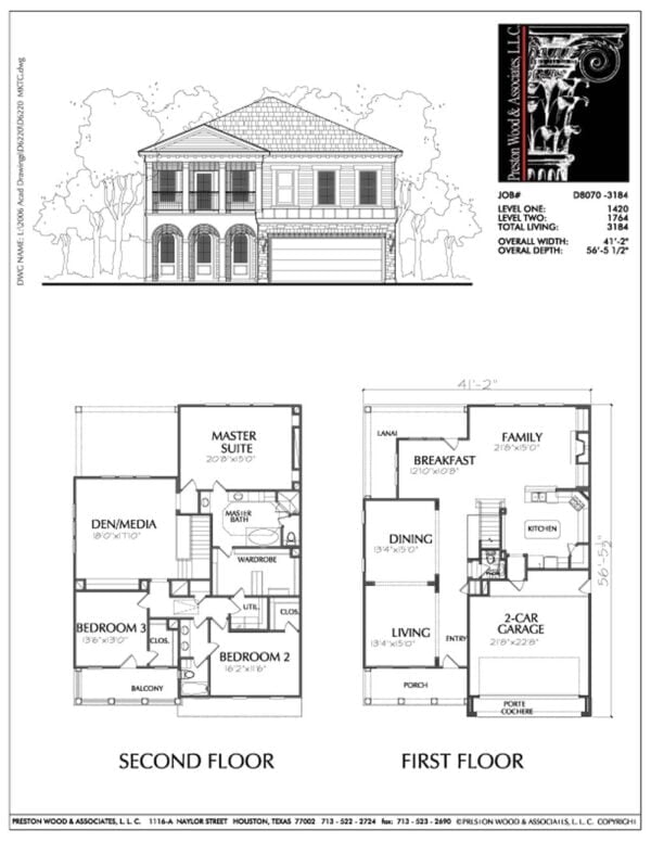 Urban House Plan D8070