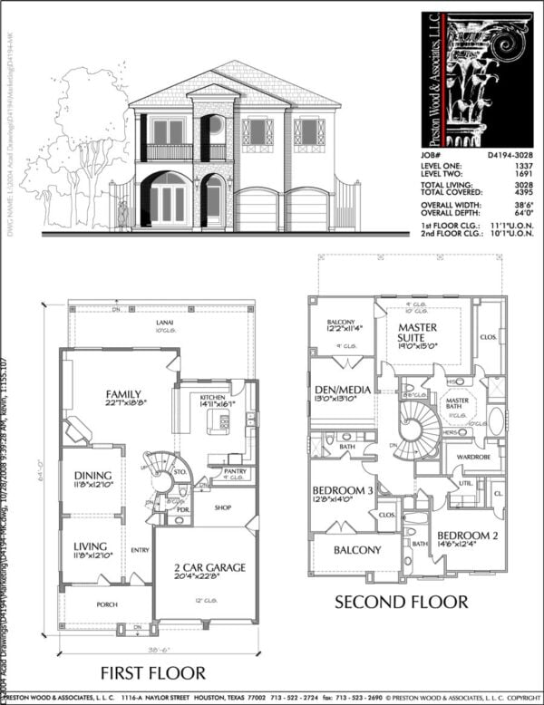 Urban House Plan D4194