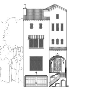 Townhouse Plan E2063