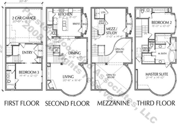 Townhouse Plan D0279