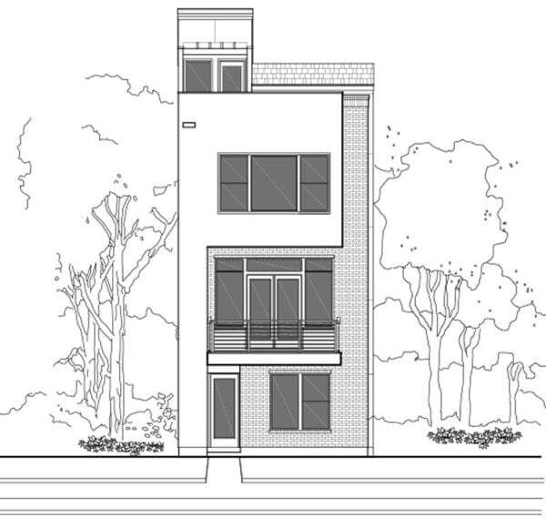 Townhouse Plan E2160 A2.1