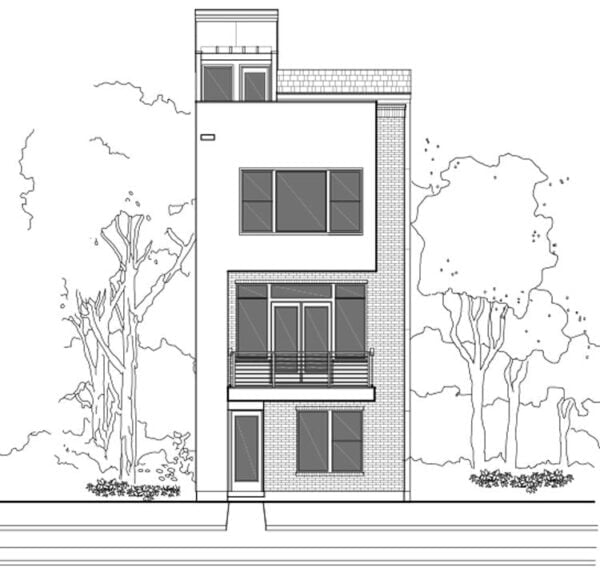 Townhouse Plan E2160 A2.1