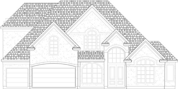 Two Story House Plan C9262