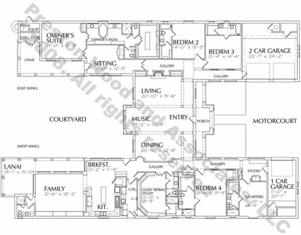 Mediterranean House Plan D1148