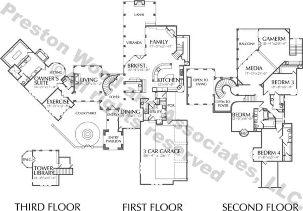 Two Story Home Plan D1024