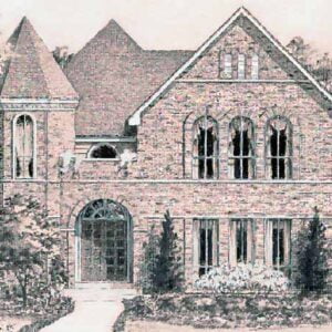 Victorian Style Home Plan B22013
