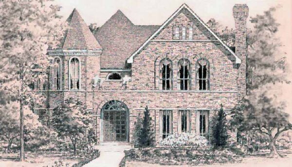 Victorian Style Home Plan B22013