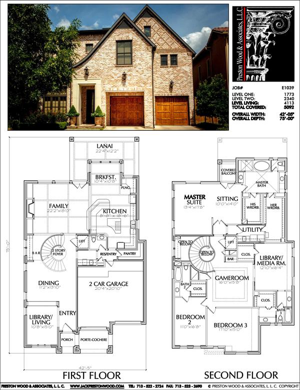 Urban House Plan E1039