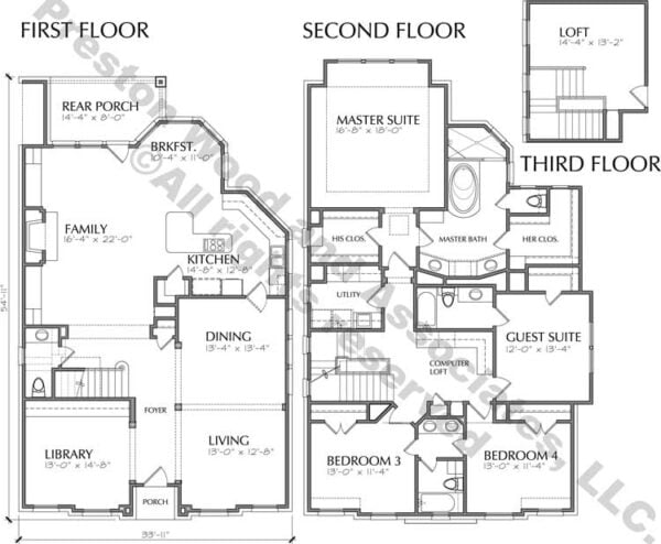 Urban House Plan D4275