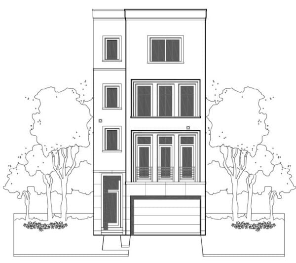 Townhouse Plan E2295 A2.2