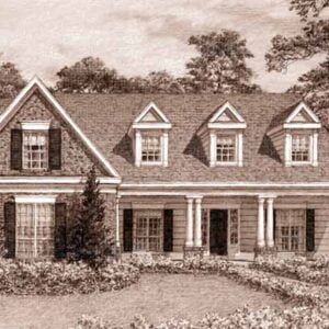 Two Story Home Plan C6309