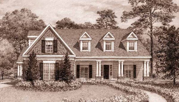 Two Story Home Plan C6309