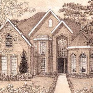 Two Story Home Plan D2097