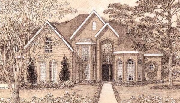 Two Story Home Plan D2097