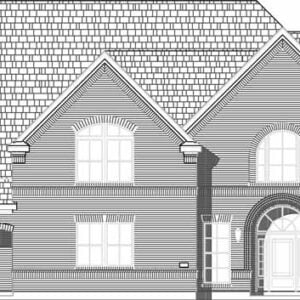 Two Story House Plan C6326