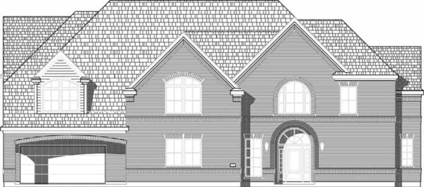 Two Story House Plan C6326