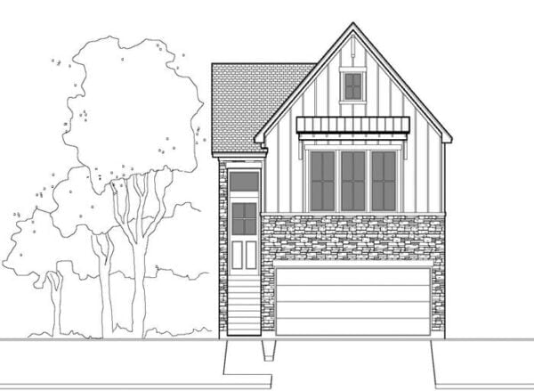 Townhouse Plan E5038