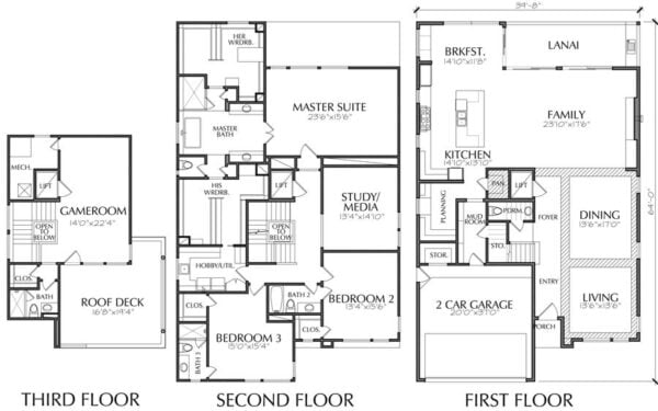Urban House Plan E3376
