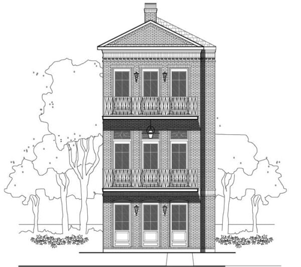 Townhouse Plan E0116 A1.3