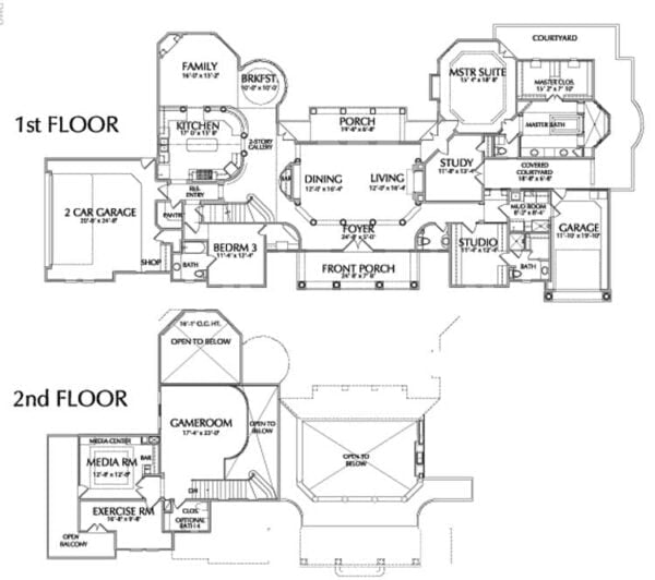 Two Story Home Plan D8073