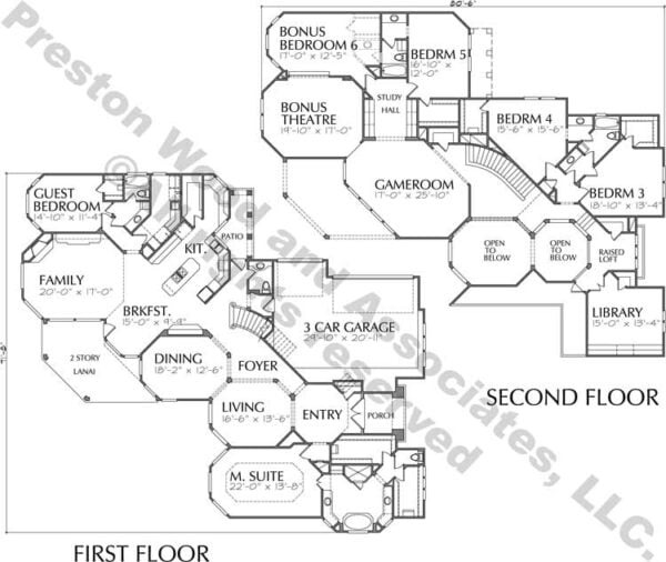 Two Story Home Plan D0117