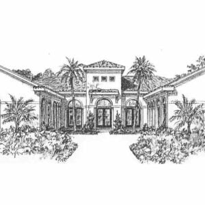 Mediterranean House Plan D1148