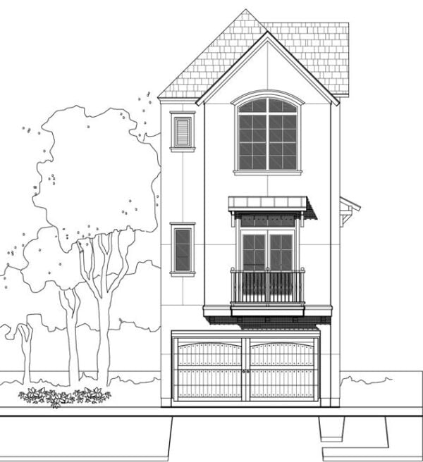 Townhouse Plan E1155 C1.1