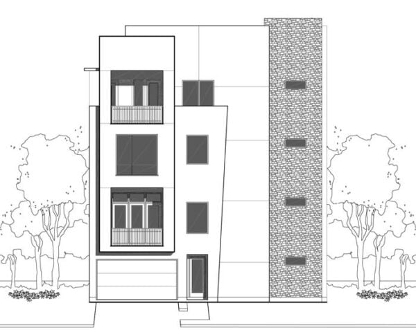 Townhouse Plan E3177 A1.2