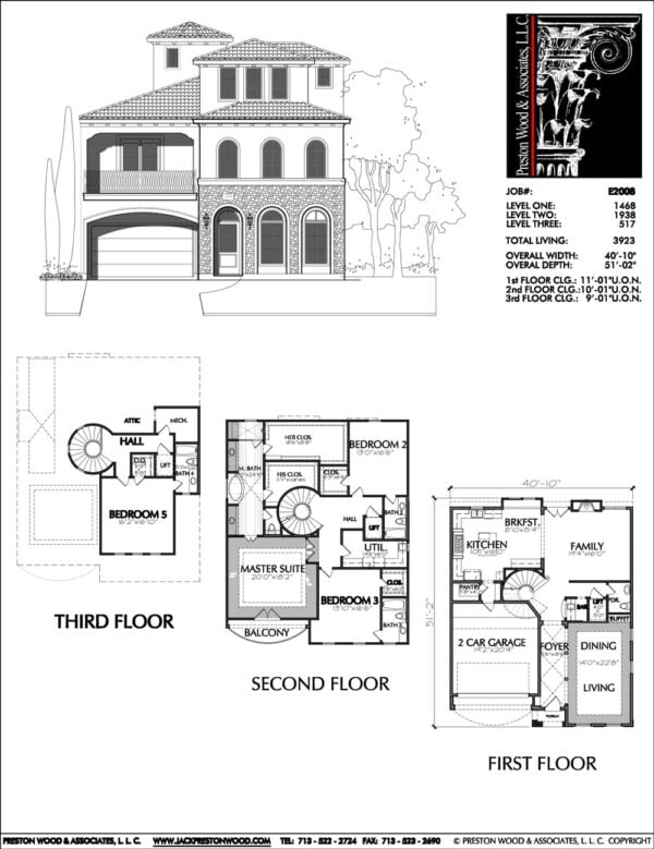 Urban House Plan E2008