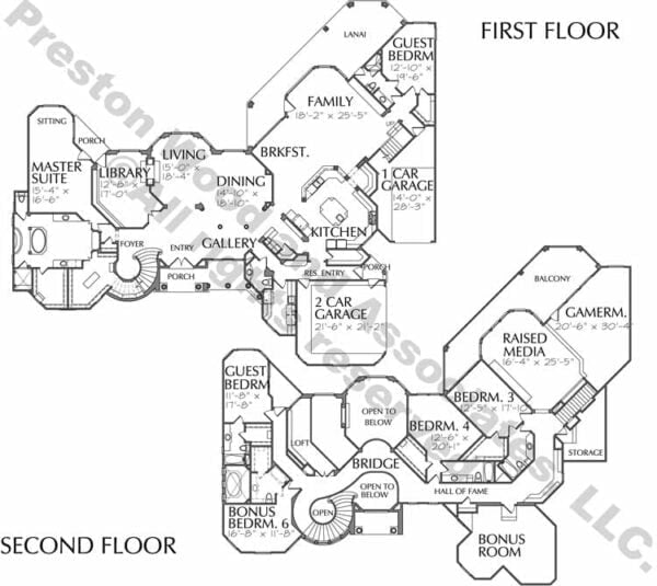 Two Story House Plan D1207