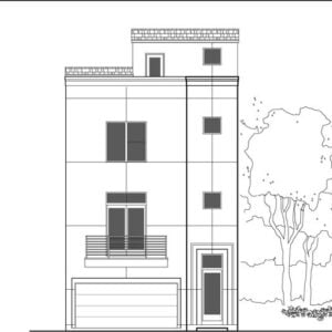 Townhouse Plan E3105 B1.1R