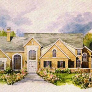 Country Style Home Plan C2086
