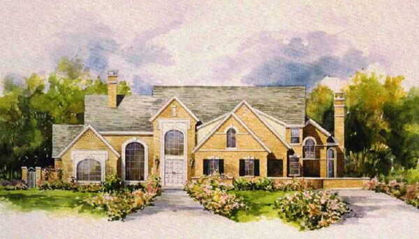 Country Style Home Plan C2086