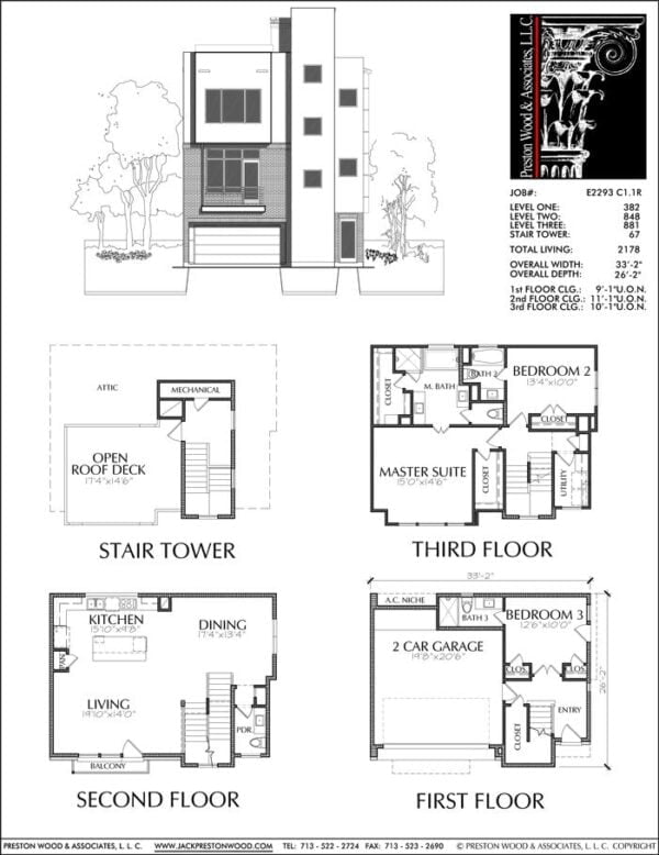 Townhouse Plan E2293 C1.1