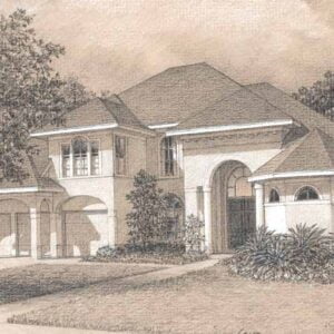 Two Story Home Plan D0118