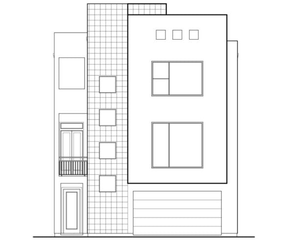 Townhouse Plan D3144-2030