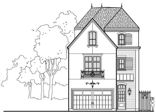 Townhouse Plan D9095 A2