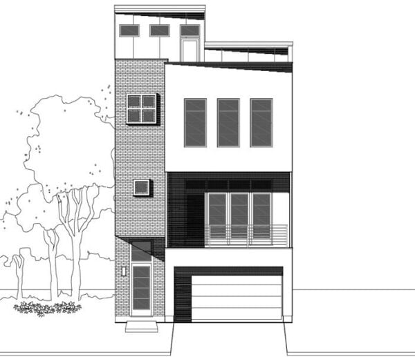 Townhouse Plan E3214 A1.2