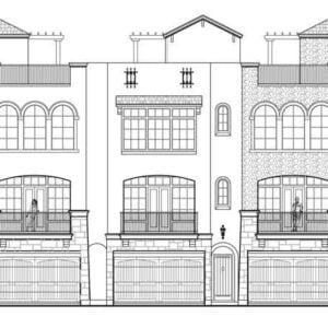 Townhouse Plan D6062 B