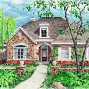 One Story Home Plan C7011 A